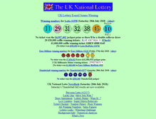 Tablet Screenshot of lottery.merseyworld.com